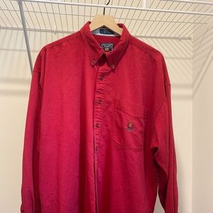 Vintage Chaps Ralph Lauren Crest logo Button Up